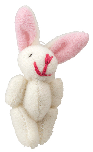 Stuffed Bunny, White